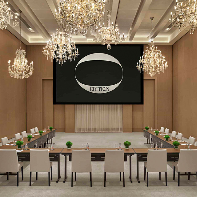 Hotel Conference Lecture Hall Furniture for EDITION Hotel