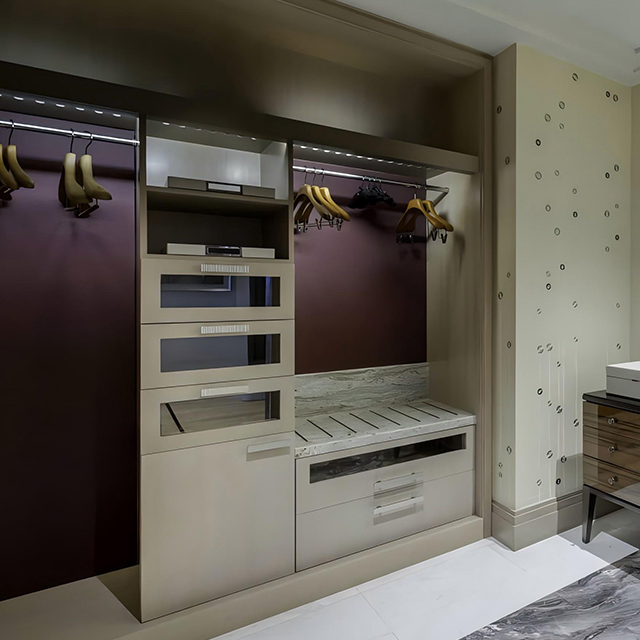 Commercial Furniture Supplier Hospitality FF&E Projects Wooden Wardrobe