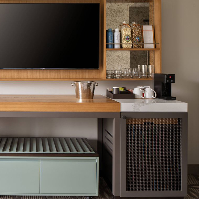 Factory Customized Cabinet Mini-bar for Hotel Room