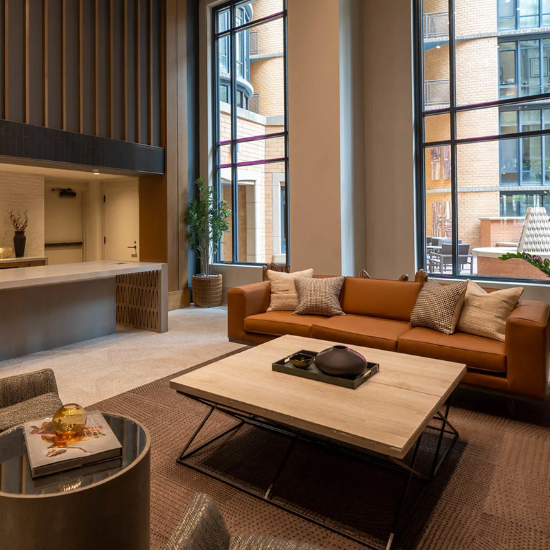 Custom Apartment Common Area Furniture Set Lounge Suites