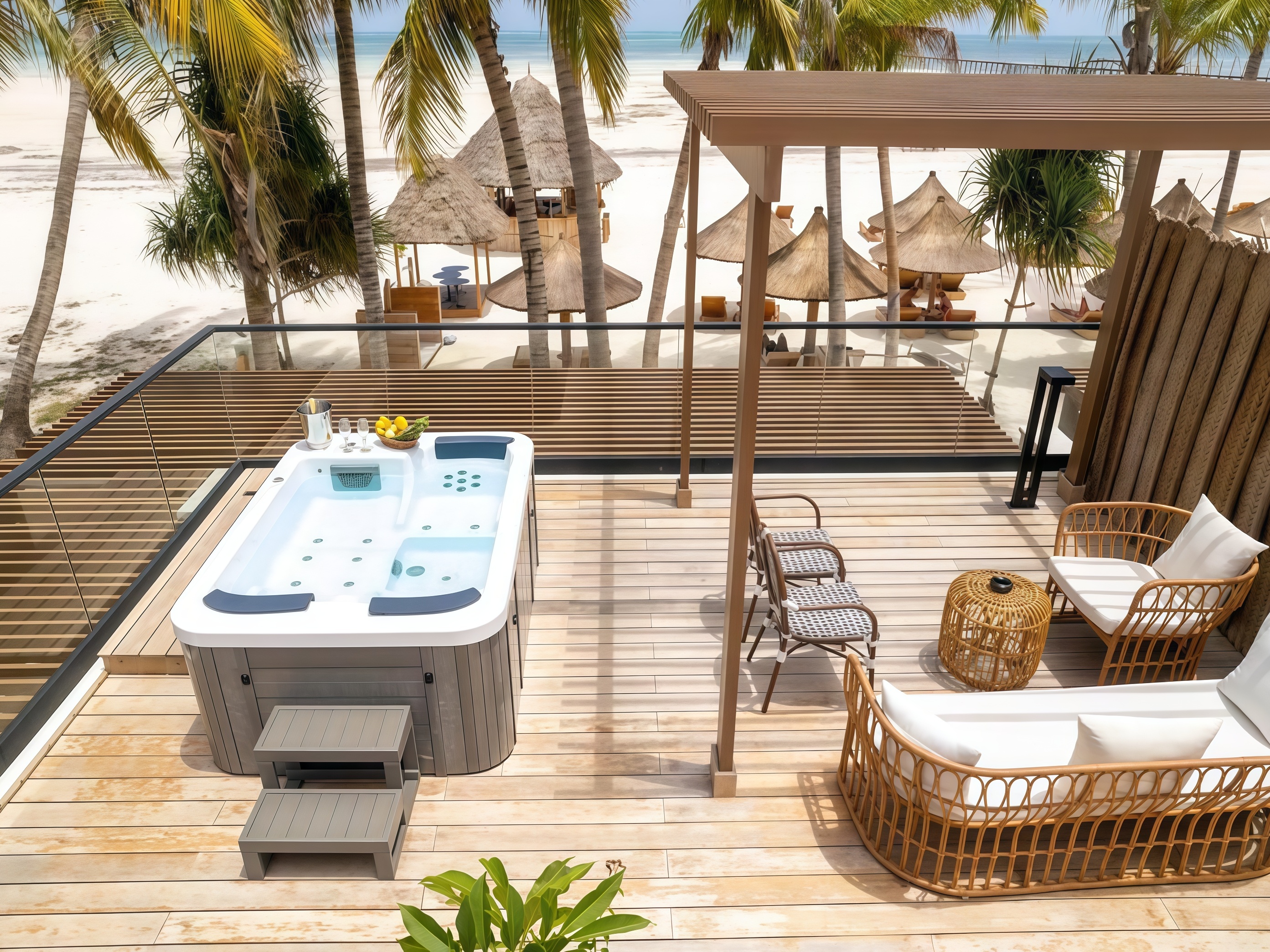 guest room spa design