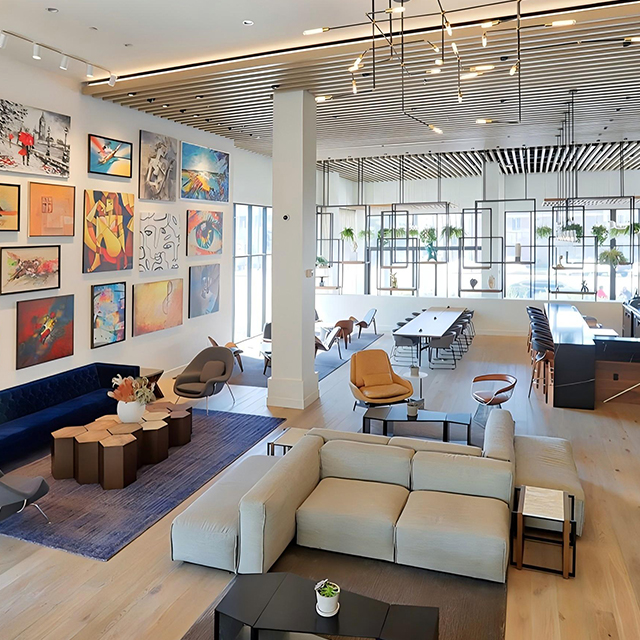 Hba Interior Design Hotel Public Furniture