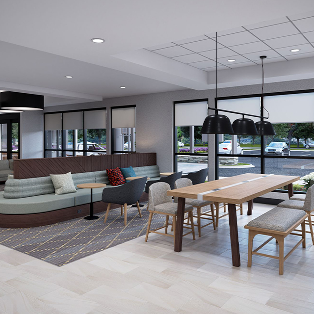 Leisure Lobby Funriture Hilton Hotel