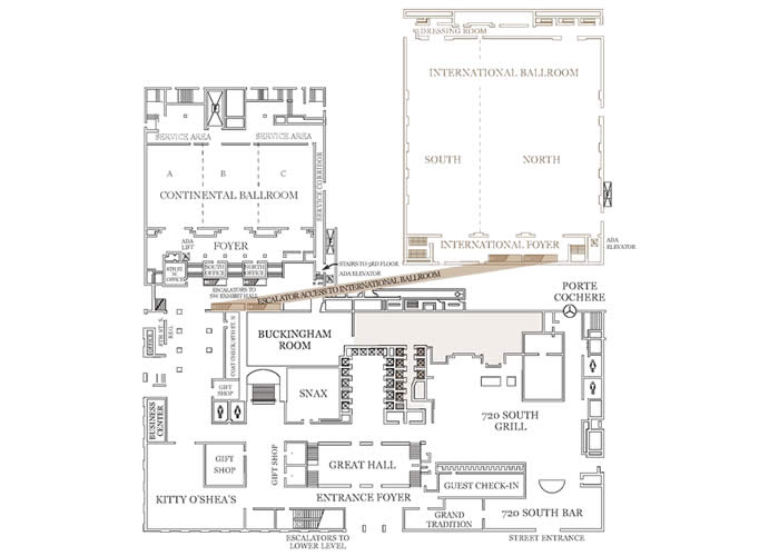 hilton-chicago-floorplans-lobby-level