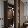 Apartment Hotel Bedroom Furniture Eco-Friendly Wooden Cabinet Storage Wardrobe Closet