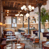  Interior Design Commercial Hospitality Hotel Dining Table And Chair Furniture Set Restaurant Furniture