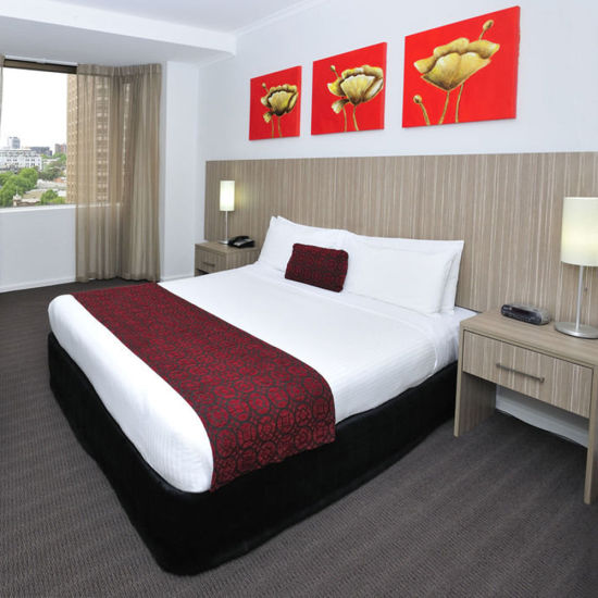 Modern Bedroom Wooden Hotel Furniture Design Hotel Bedroom Set