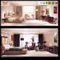 High Quality Wooden Furniture 5 Stars Hotel Bedroom Furniture Set (HY-028)