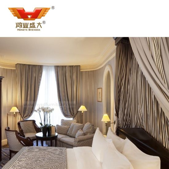 Modern Luxury Hotel Custom Made Super King Size Bed Bedroom Furniture