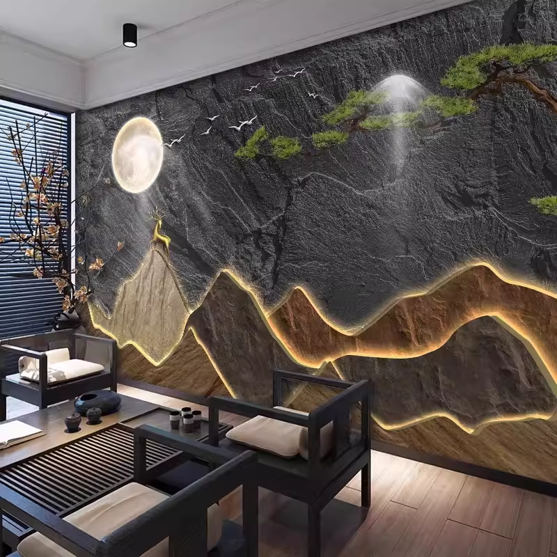 Custom Made Hotel Sintered Stone Wall Panels​