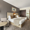 Wooden Hotel Bed and Desk for Commercial Suites