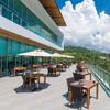 Outdoor Dining Table for Coastal Rattan Style Seaside Resort