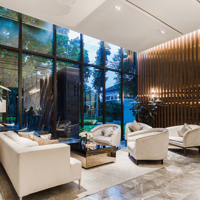 Minimalist Style Lounge Waiting Reception Couch for Hotel Lobby
