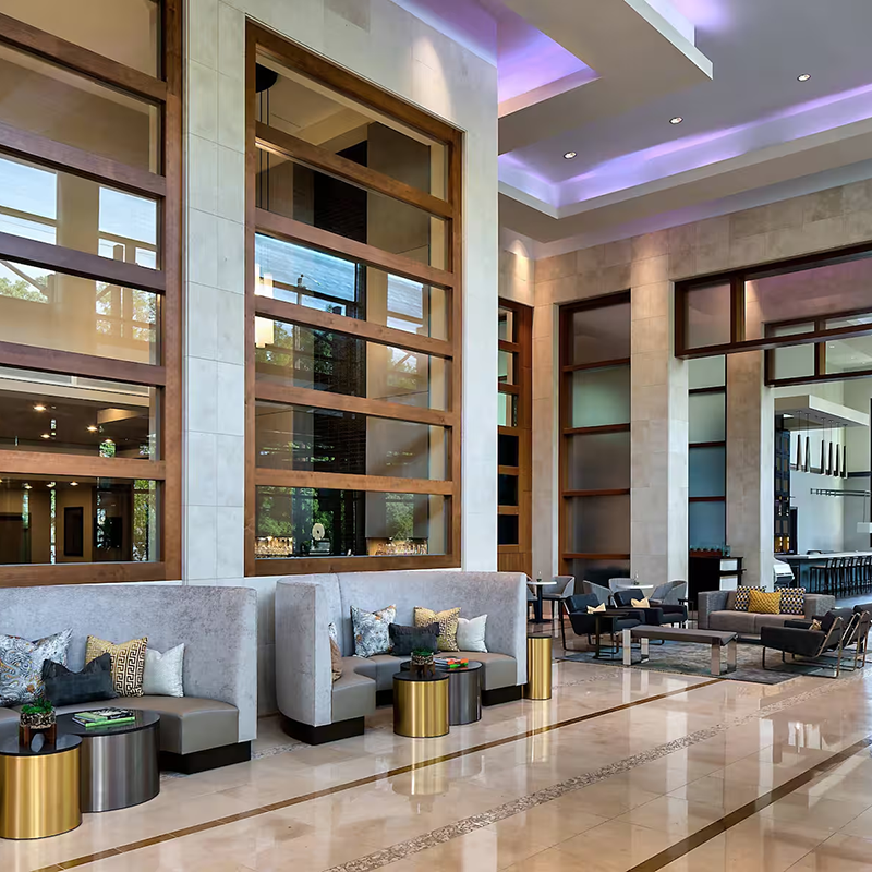 Reception Furniture Waiting Center Sofa Set for 5 Star Hotel