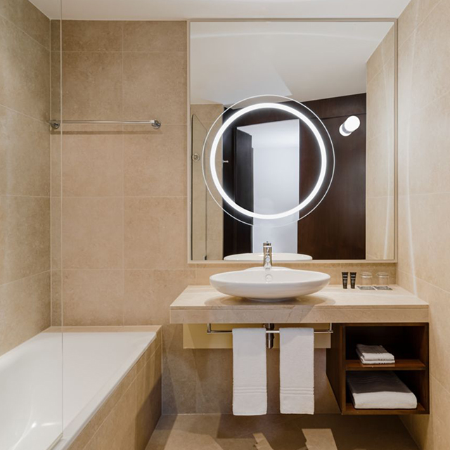 Pengilang harga kompetitif Kabinet Kabinet Hotel Barthroom Perabot