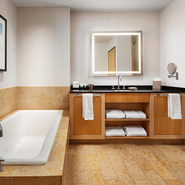 Ff & e meubels hotel muur gemonteerde badkamer ijdelheid kast meubels