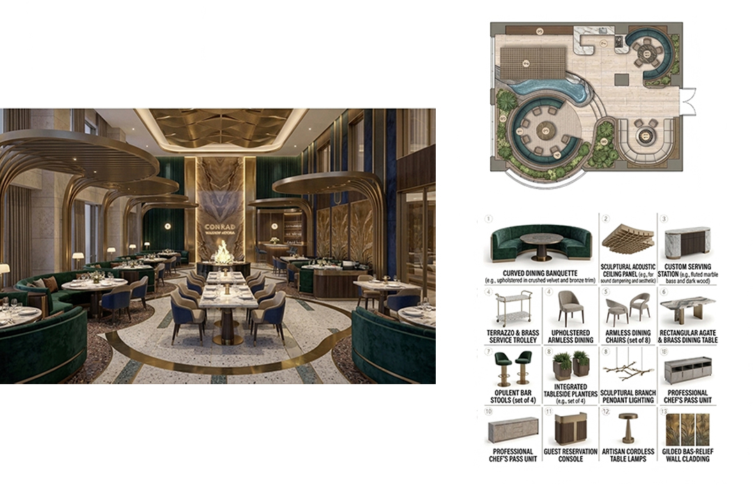 Conrad & Waldorf Astoria(Restaurant)
