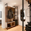 Apartment Hotel Bedroom Furniture Eco-Friendly Wooden Cabinet Storage Wardrobe Closet