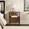 Hotel Bedroom Furniture Night Stand Cabinet Storage Bedside Table with Drawers