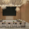 Foshan Factory Direct Background Interior Decoration Wood Hotel Wall Panels