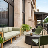Patio Sofa Set Modern & Weather Resistant for Hotel Outdoor
