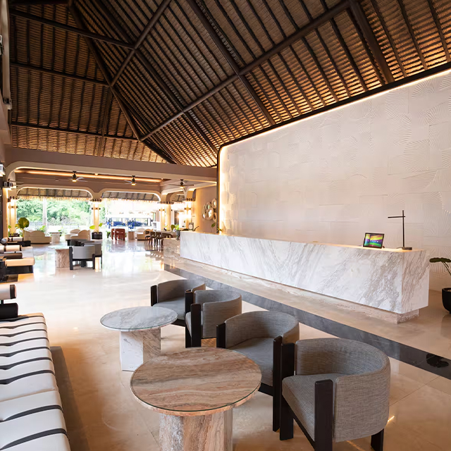 Luxury Resort Lobby Lounge Furniture for Public Area