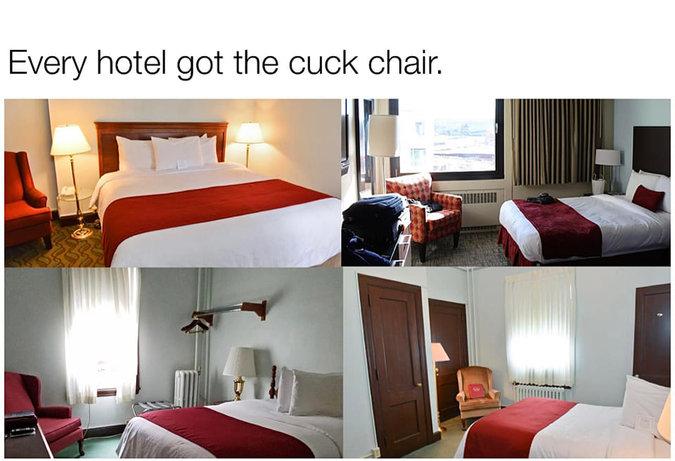cuck chair in hotel
