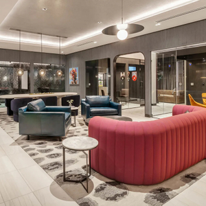 Apartment Lobby Furniture Modular Sectional Sofa for Luxury Urban Apartments