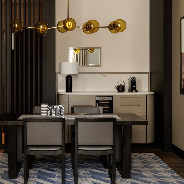 Luxury Bedroom Mini-Bar For Capella Hotels & Resorts