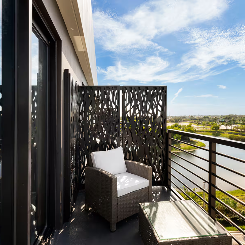 Patio Outdoor Furniture Lounge Section Sofa for Wyndham Hotels and Resorts