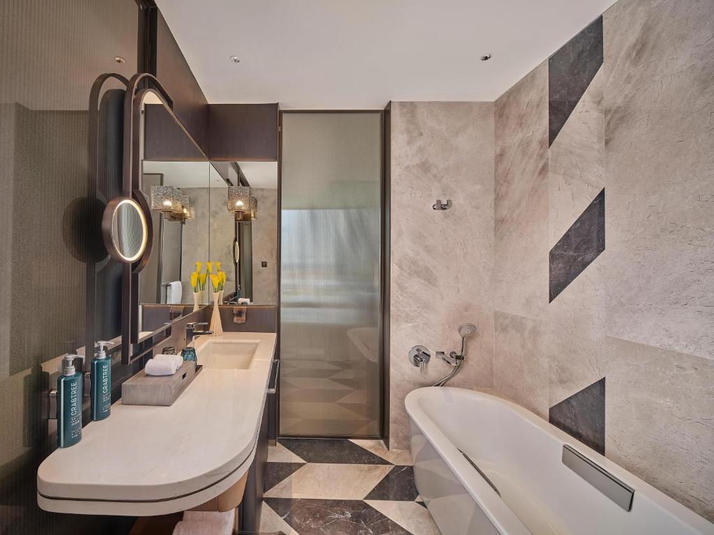 hotel guestroom bathroom (3)