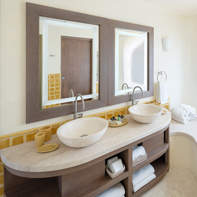 OEM/ODM Supply Hospitality Bathroom Washbasin Cabinet Furniture