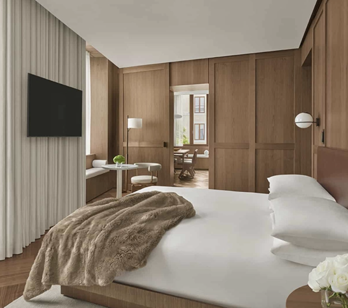 5 types de meubles de chambre à coucher d'hôtel pour un confort invité ultime