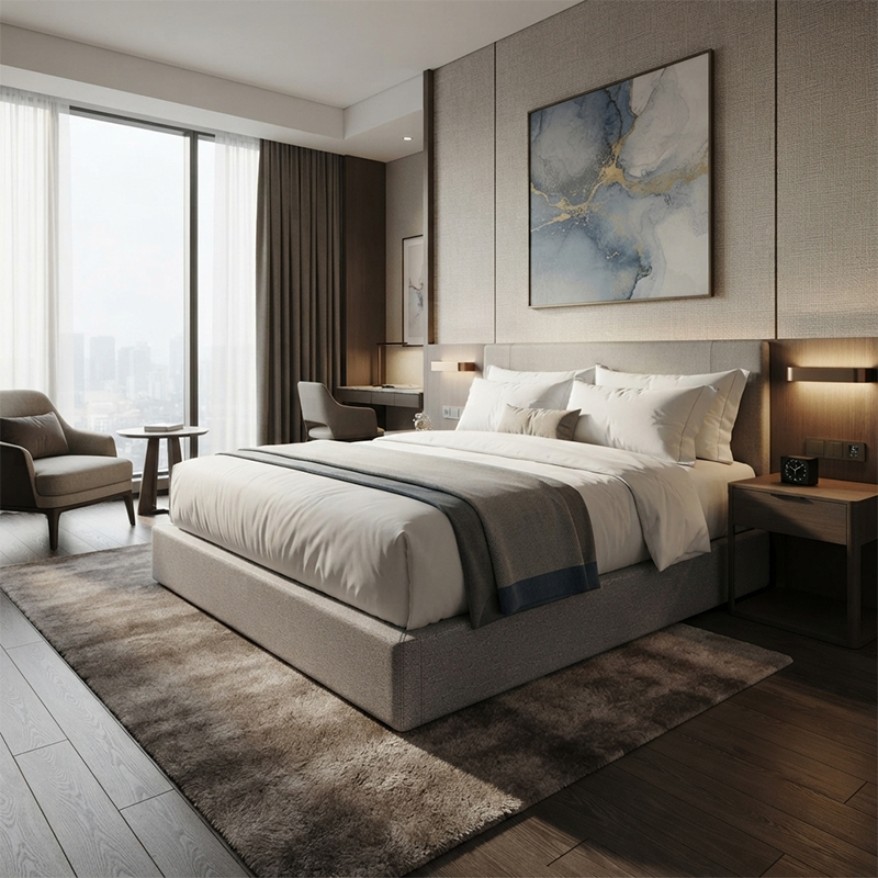 Hotel Bed Base Durable Commercial Bed Foundation