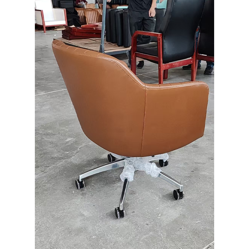 Guestroom Swivel Leather Desk Chair for Modern Hotel