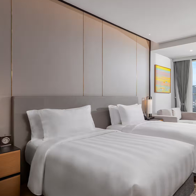 Wood Wall Panel Cladding for Hospitality Fixed Furniture