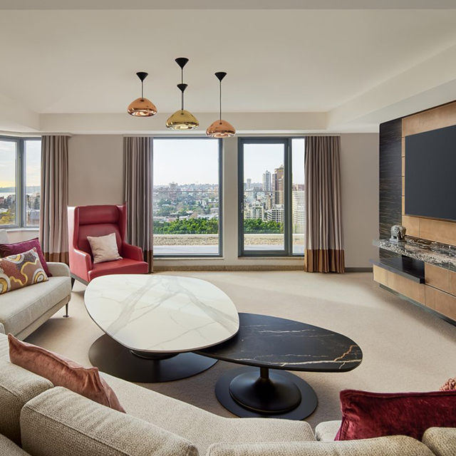 Movable Furniture Round/Square Hotel Coffee Table