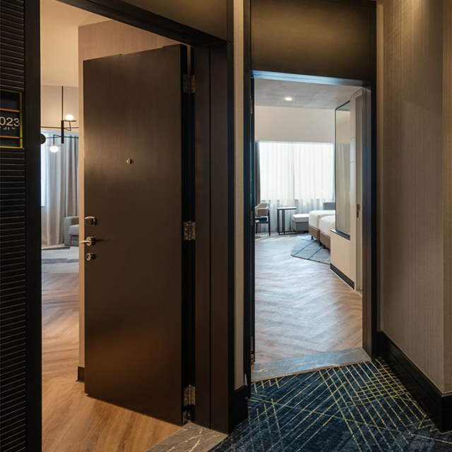 Rockwell Group Interior Design Furniture Five-Star Hotel Door for Guest Room