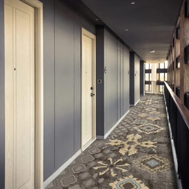 Hotel Carpet Custom Design Direct Factory Supplier for Corridor Projects
