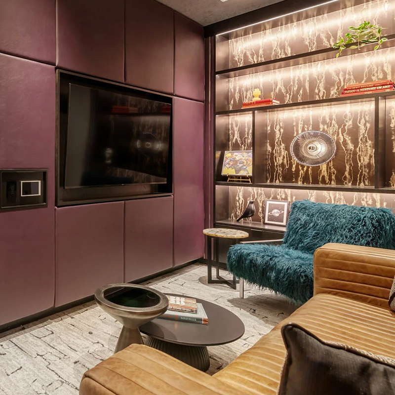 Apartment Lobby Furniture Modular Sectional Sofa for Luxury Urban Apartments