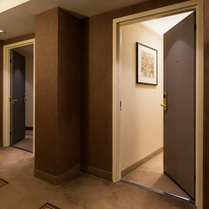 Hotel Door Security Wooden Door for Holiday Inn Hotel 