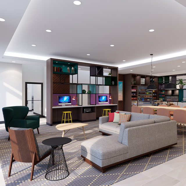 Leisure Lobby Funriture Hilton Hotel