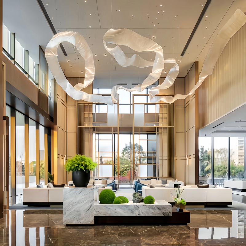 Hotel Solution Public Area Hall Reception Furniture Waiting Center Lounge Sofa Chair Hotel Lobby Furniture