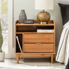 Hotel Bedroom Furniture Night Stand Cabinet Storage Bedside Table with Drawers