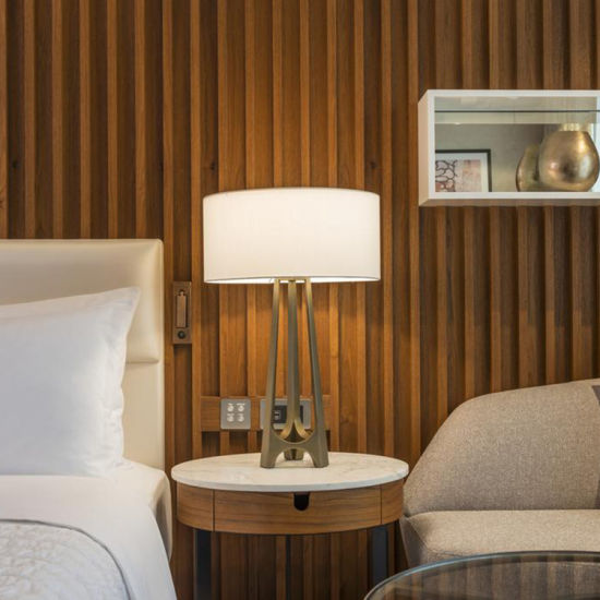 Customized Hotel Aparptment Bedroom Furniture Set