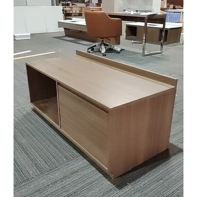Wooden Hotel Luggage Bench with Storage