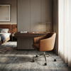 Guestroom Swivel Leather Desk Chair for Modern Hotel