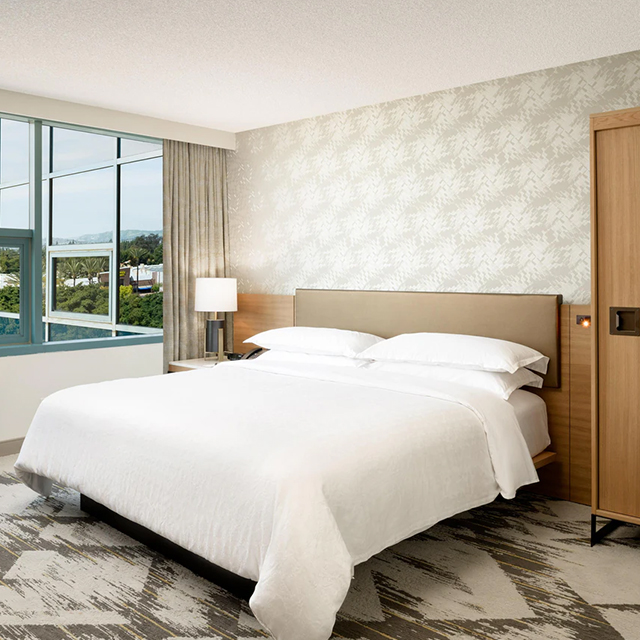 Hospitality Guestroom Loose Furniture Hotel Room Queen/King Size Bed