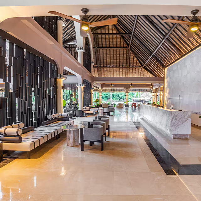 Luxury Resort Lobby Lounge Furniture for Public Area