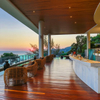 Outdoor Dining Table for Coastal Rattan Style Seaside Resort
